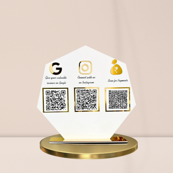 Multiple QR Standee